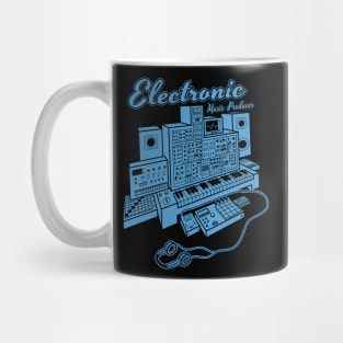 Modular Synthesizer for Electronic Music Producer Mug